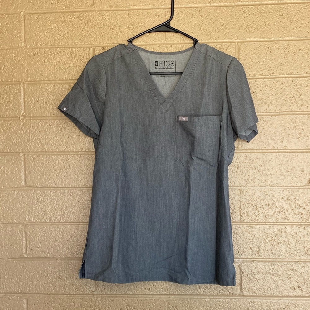 EUC Catalina Figs Scrub Top XS Graphite